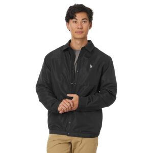 U.S. POLO ASSN. Polar Fleece Jacket (Black) Men's Jacket