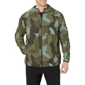 UGG Edison Jacket Print (Moss Green Camo Pop) Men's Clothing