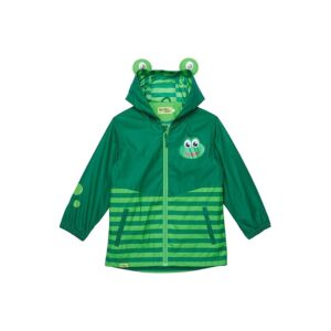 Western Chief Kids Fritz Frog Raincoat (Toddler/Little Kids) (Green) Boy's Clothing