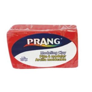 X00781 Non-Hardening Clay Blocks, Red - 1 lbs