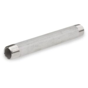0.75 x 2.5 x 2 in. Schedule 40 304L Stainless Steel Welded Nipple