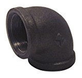 520-008HN 2 in. 90 Deg Elbow, Black