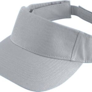 6225A Sport Twill Visor - Silver, All