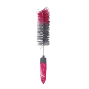 6638 High Quality Cleaning Bottle Brush, Grey & Pink