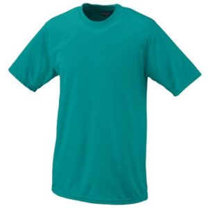 Augusta 790A Adult Wicking Tee- Teal- Large