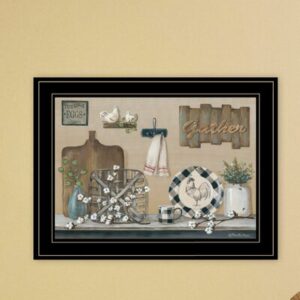 Farmhouse Kitchen Framed Wall Art for Living Room, Home Wall Décor by Pam Britton