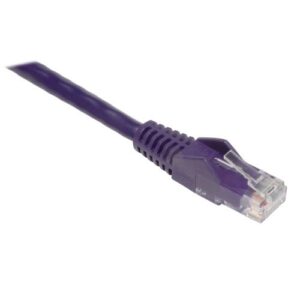 Tripp Lite, Patch Cable, Gigabit, Snagless Molded, Cat6, RJ45 M-M, 3FT, Purple