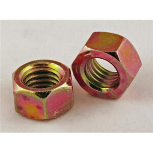 0.43-14 x 2 in. Hex Head Cap Screws UNC Grade 8 Zinc & Dichromate - Box of 25