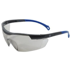 01 Series Anti-Fog Impact-Resistant Safety Glasses - Indoor & Outdoor Mirror Lens Blue