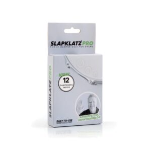 1109279 Pro Drum Damper Gel Pads with Case, Clear - 12 Gel Pads