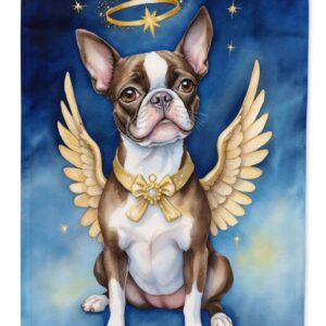 15.5 x 11.25 in. Boston Terrier My Angel Garden Flag