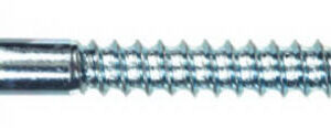 230018 100 Pack- 0.25 x 2.50 in. Zinc- Hex Head Lag Bolt.