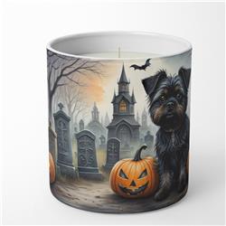 3.25 x 3.75 x 3.25 in. Affenpinscher Spooky Halloween Decorative Soy Candle