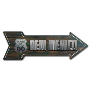 6 x 18 in. Indoor & Outdoor Decor Direction Sticker Vinyl Wall Decals - New Mexico 66 - 24 in.