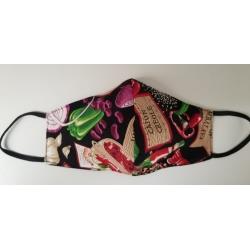 627CRA Crawfish Design Face Mask