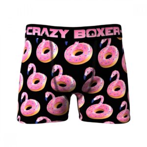 815034-xxlarge-44-46 Flamingo Donuts All Over Print Mens Underwear Boxer Briefs - 2XL 44-46