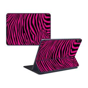 APIPSK1218-Pink Zebra Skin for Apple iPad Pro Smart Keyboard 12.9 in. 2018 - Pink Zebra