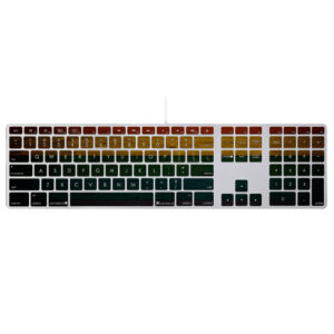 APKEYNU-Wood Style Skin for Apple Keyboard with Numeric Keypad Wrap Cover - Wood Style