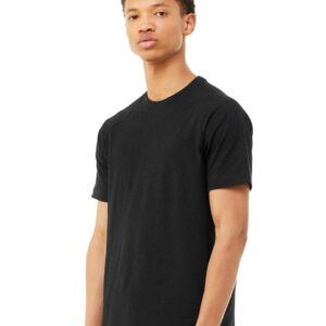 B37106533 Heather CVC Raglan T-Shirt, Deep Heather - Small