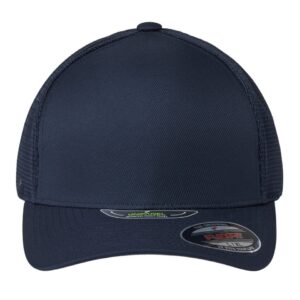 B51095045 Unipanel Trucker Cap, Melange Heather & White - Large & Extra Large