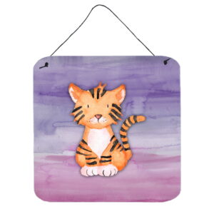 BB7444DS66 Tiger Cub Watercolor Wall or Door Hanging Prints