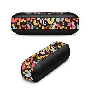BEPILLPL-Black Birdie Skin Decal Wrap for Beats by Dr. Dre Beats Pill Plus Sticker - Black Birdie