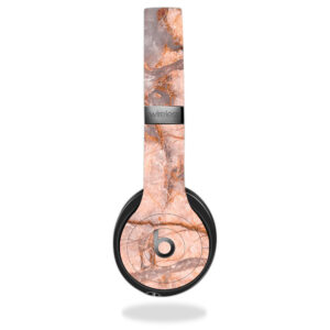BESOLO3WI-Blush Marble Skin for Beats Solo 3 Wireless - Blush Marble