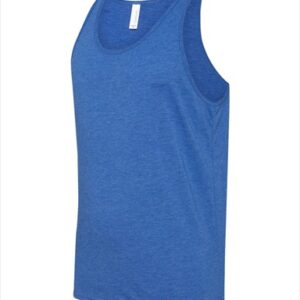 Bella-Canvas C3480 Unisex Jersey Tank - True Royal Triblend- Medium