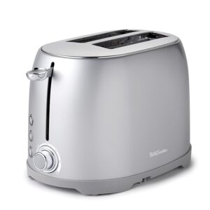 Betty Crocker 2-Slice Pop-Up Toaster, Silver (BC-4621S)