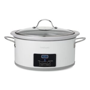 Betty Crocker 6-Qt Slow Cooker, White (BC-4587W)
