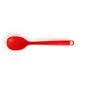Betty Crocker Red Silicone Wide Round Spoon Silicone 13
