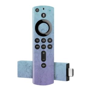 CF-AMFTV4K-Gradient Marble Carbon Fiber Skin Decal Wrap for Amazon Fire TV Stick 4K 2018 & 2020 Sticker - Gradient Marble