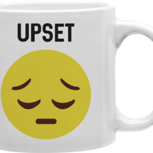 CMG11-IGC-UPSET Upset - Upset Worded Emoji Mug