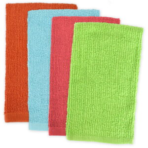 Design Imports Barmop BRIGHT Dishtowel Set of 4