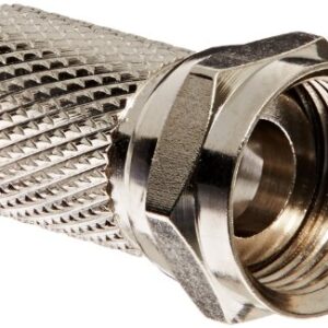 FC6T Coax Connector Twist - F-RG6 - Pack of 2