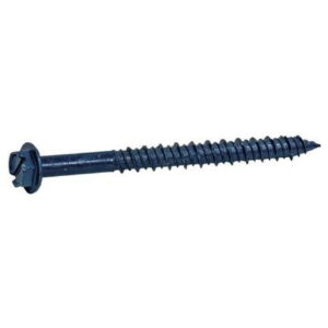 Grip-Rite 5024033 0.18 x 2.25 in. 1 lb Hex Washer Head Concrete Screws - Case of 100