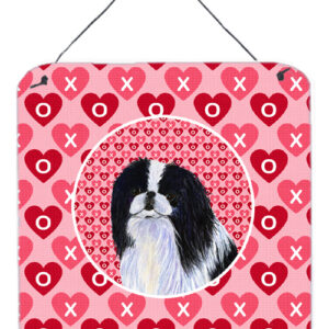 Japanese Chin Aluminium Metal Wall Or Door Hanging Prints