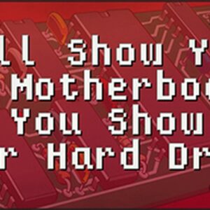 LP-13755 6 x 12 in. Show You My Motherboard Novelty Metal License Plate Tag
