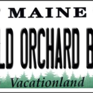 LP-13815 6 x 12 in. Old Orchard Beach Maine Novelty Metal License Plate Tag