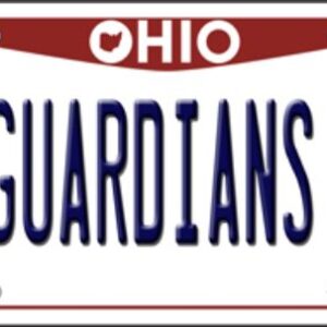 LP-13871 6 x 12 in. Number 1 Guardians Fan Ohio Novelty Metal License Plate Tag