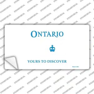LP-1471s-S Ontario Canada Novelty Sticker Decal - Small