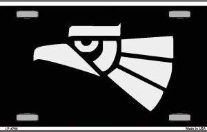 LP-4768 Made In Mexico Eagle Metal Novelty License Plate