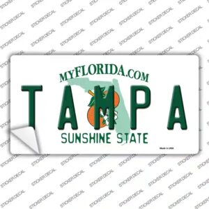 LP-6011s-S Tampa Florida Novelty Sticker Decal - Small