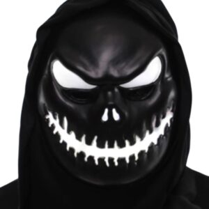 Light-up Skull Mask, White