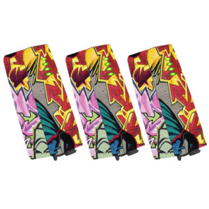 PAANABAT-Graffiti Wild Styles Skin for Parrot Anafi Drone Battery - Graffiti Wild Styles - Pack of 3