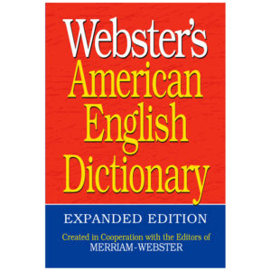 Webster American English Dictionary - 3 Each