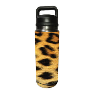 YERABOT26-Cheetah Skin Compatible with YETI Rambler 26 oz Bottle - Cheetah