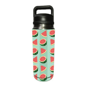 YERABOT26-Watermelon Patch Skin Compatible with YETI Rambler 26 oz Bottle - Watermelon Patch