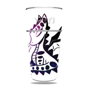 YERAM26SI-Baby Dragon Skin for Yeti Rambler 26 oz Stackable Cup - Baby Dragon