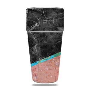 YERAM26SI-Cut Marble Skin for Yeti Rambler 26 oz Stackable Cup - Cut Marble